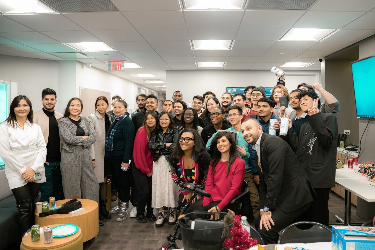 Un encuentro de la comunidad de estudiantes en Potomac