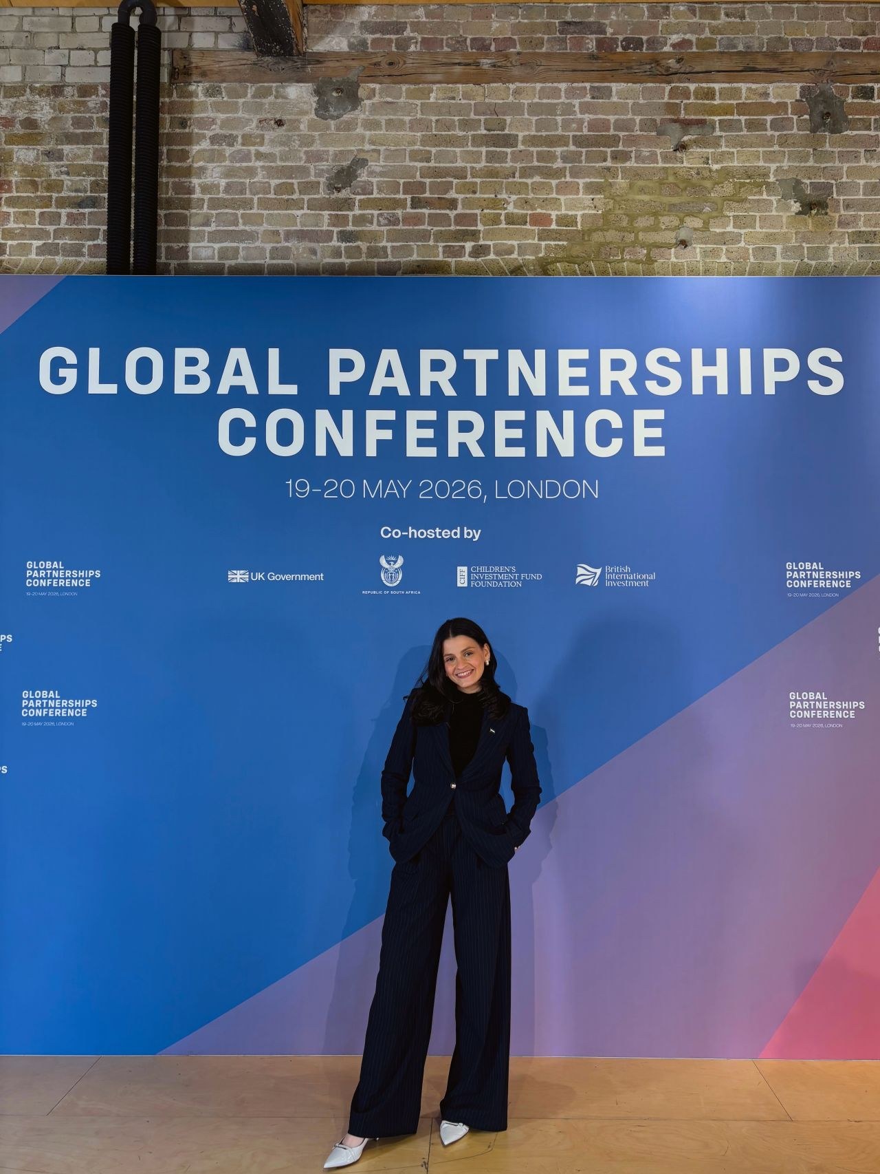 Gisselle Wolozny en la Global Partnerships Conference